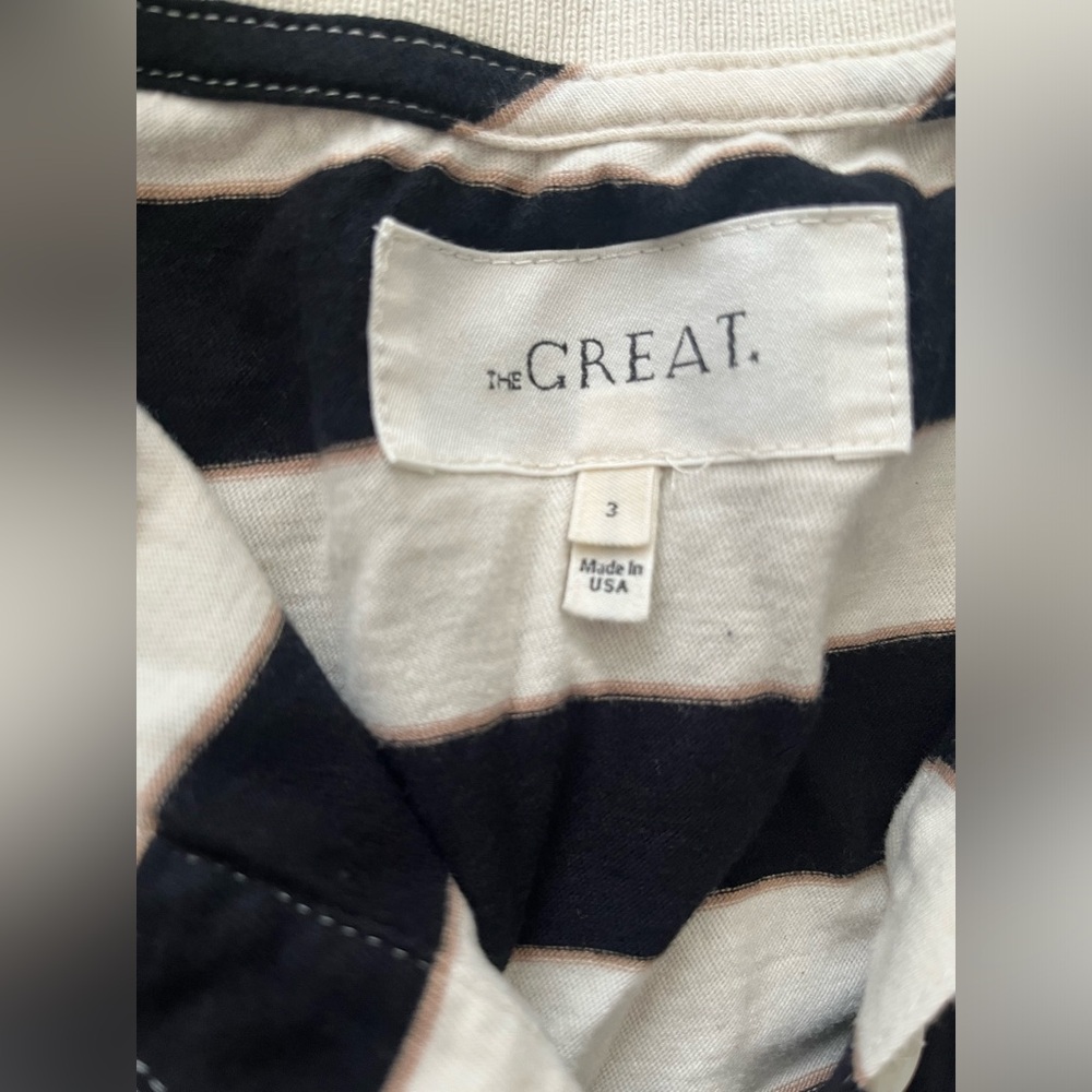 The Great. Polo tshirt dress